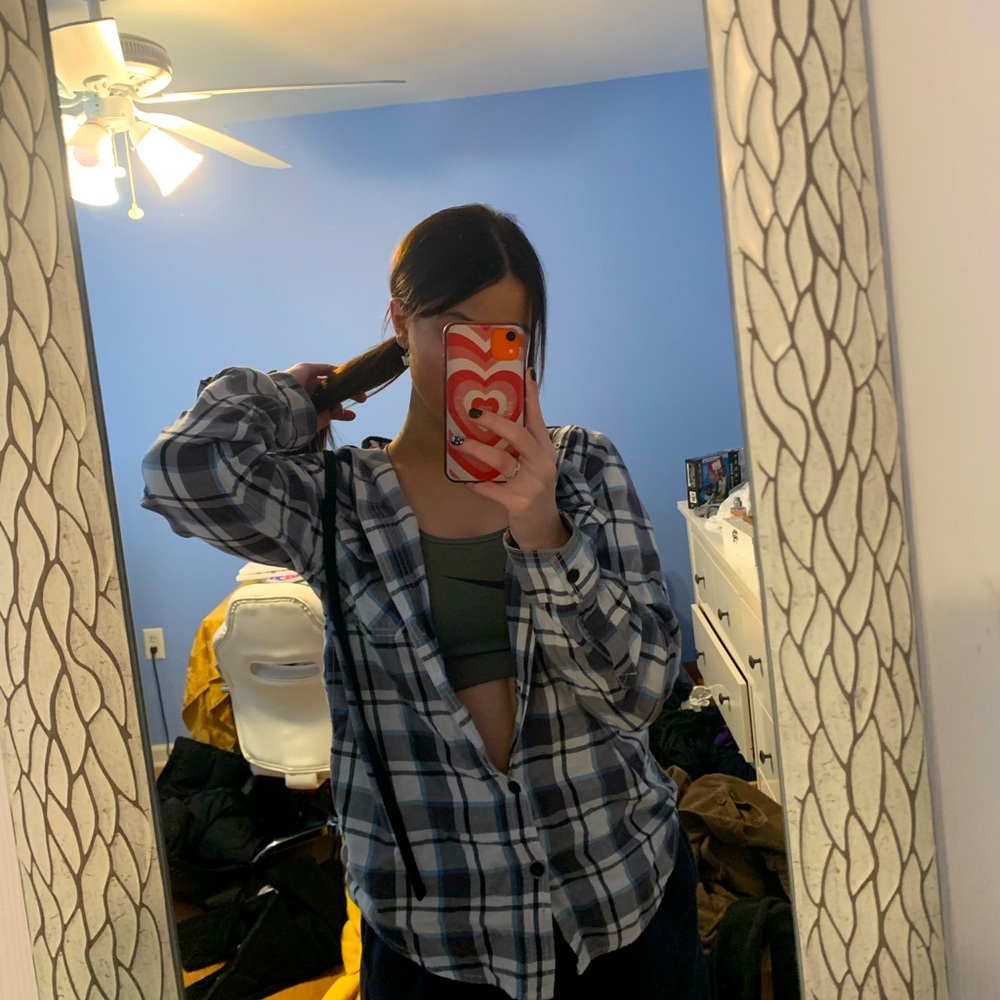 TONY HAWK FLANNEL HOODIE